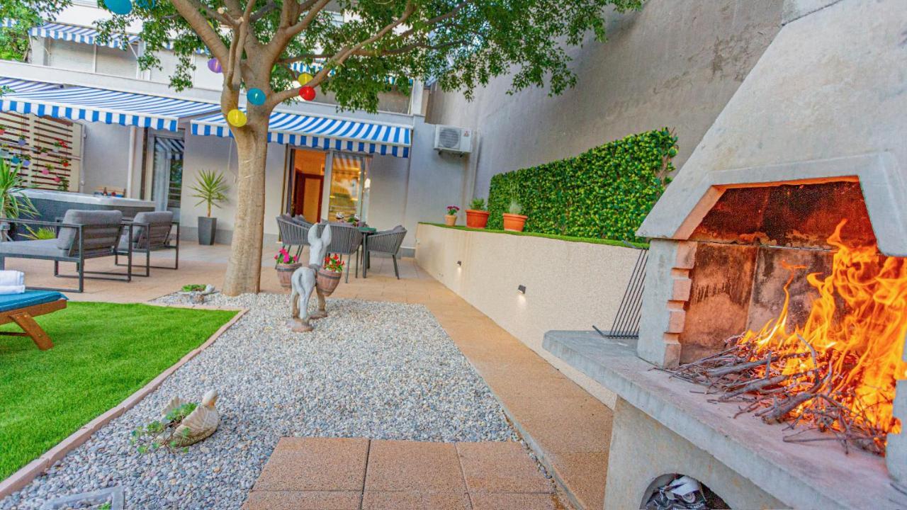 New Delux Green Garden Apartment With Hotube **** Split Exterior foto